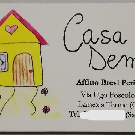 Casa Dema Lamezia Terme Exterior foto